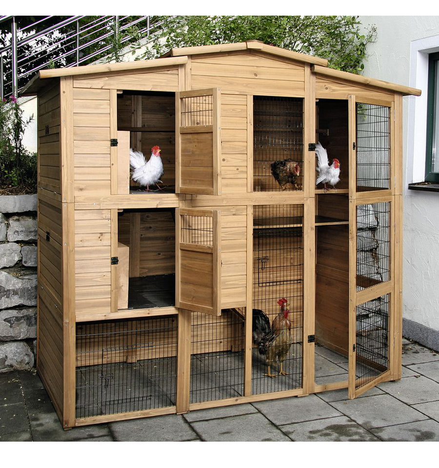 Maison pour Poules Kerbl -Poulailler XL 10 poules