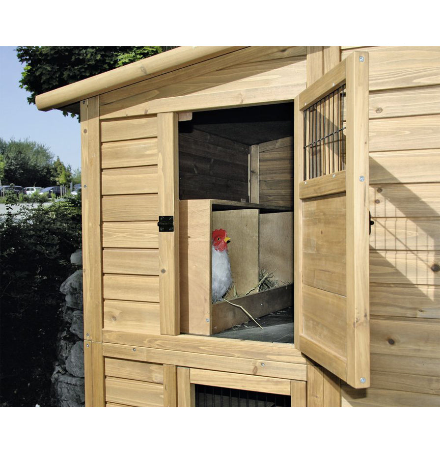 Maison pour Poules Kerbl -Poulailler XL 10 poules